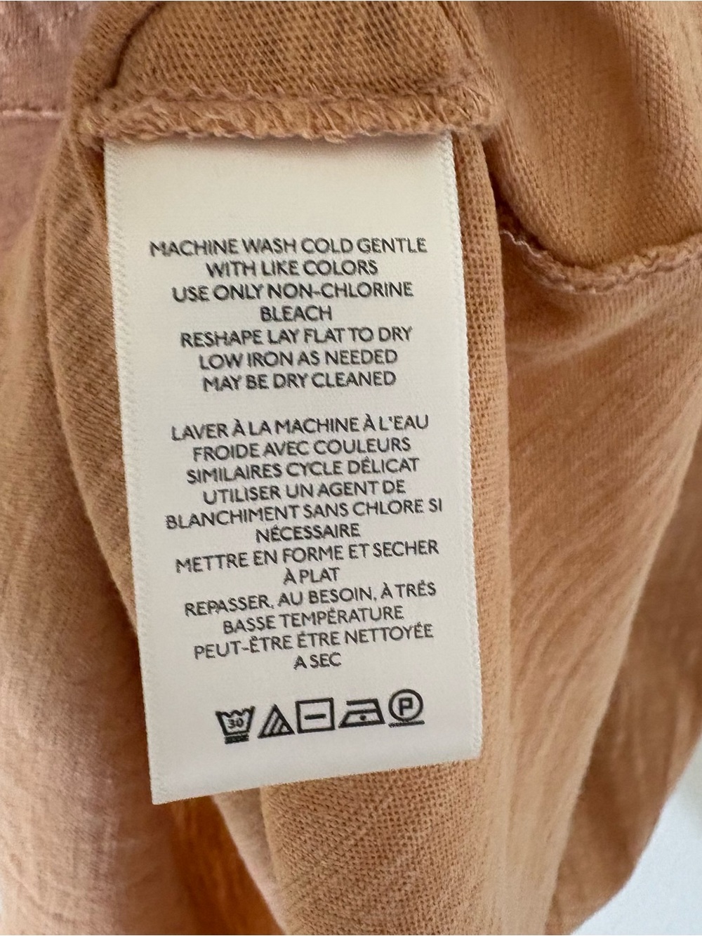 We The Free Short Sleeve Tee in Light orange/Brown - Picture 6 of 7